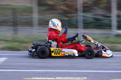 Gilles DUPRAT — 04/12/2010 : Course Club Téléthon 2010 à Lavelanet (photos Stéphane Agnus) 2010 — karting