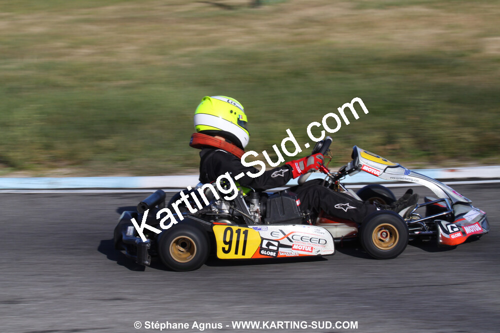 Léo FRANCHINI — 04/12/2010 : Course Club Téléthon 2010 à Lavelanet (photos Stéphane Agnus) 2010 — karting