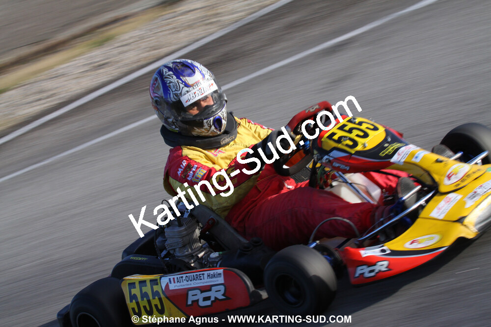 Hakim AIT OUARET — 04/12/2010 : Course Club Téléthon 2010 à Lavelanet (photos Stéphane Agnus) 2010 — karting