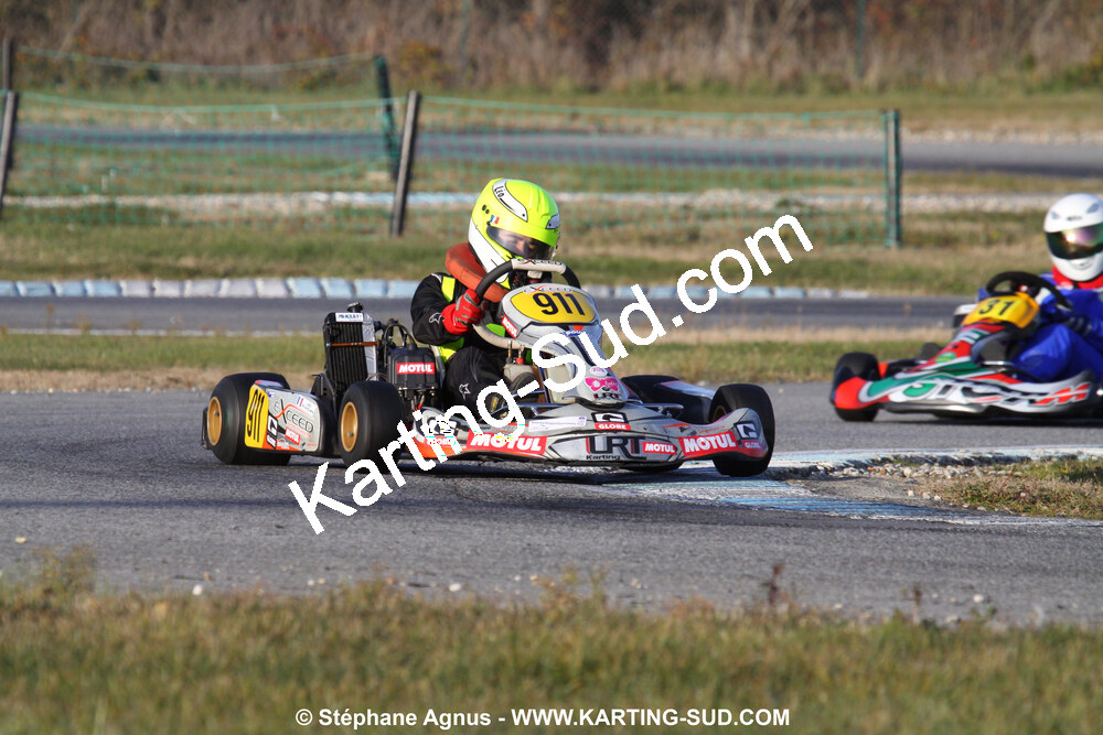 Léo FRANCHINI — 04/12/2010 : Course Club Téléthon 2010 à Lavelanet (photos Stéphane Agnus) 2010 — karting