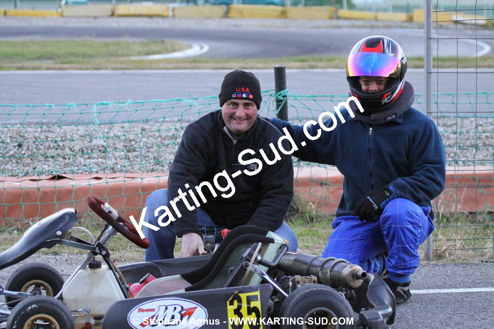 Cédric AZEMA — 04/12/2010 : Course Club Téléthon 2010 à Lavelanet (photos Stéphane Agnus) 2010 — karting