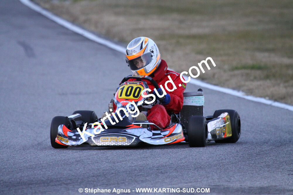 Gilles DUPRAT — 04/12/2010 : Course Club Téléthon 2010 à Lavelanet (photos Stéphane Agnus) 2010 — karting