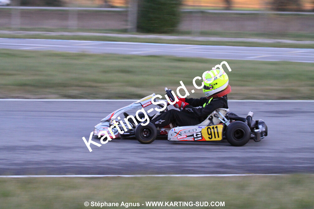 Léo FRANCHINI — 04/12/2010 : Course Club Téléthon 2010 à Lavelanet (photos Stéphane Agnus) 2010 — karting