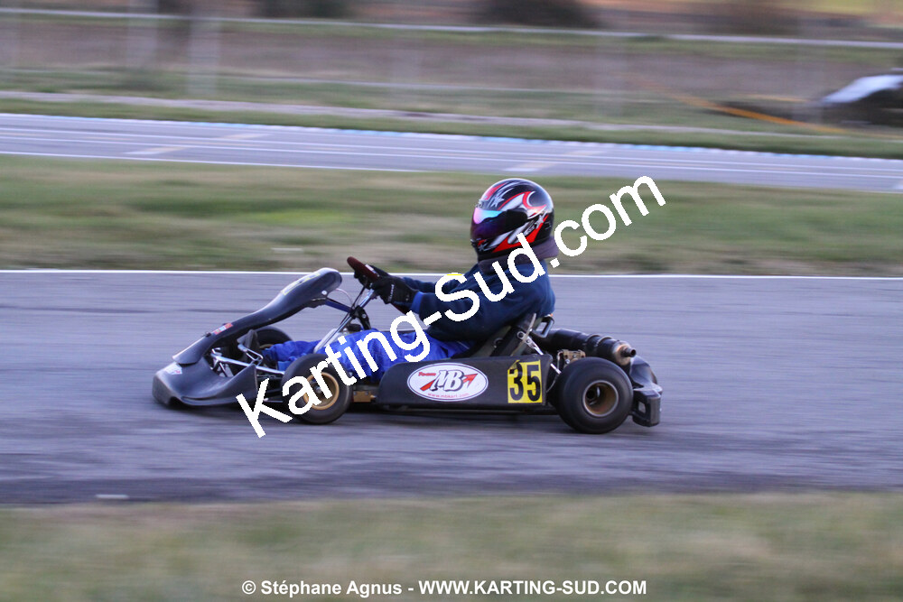 Cédric AZEMA — 04/12/2010 : Course Club Téléthon 2010 à Lavelanet (photos Stéphane Agnus) 2010 — karting