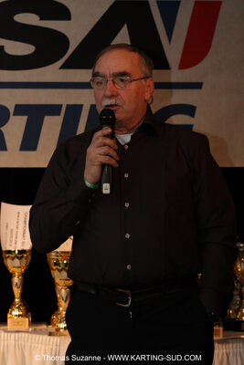 Jean-Claude SANCHEZ — 18/12/2010 : Remise des Prix du Championnat du Sud 2010 (photos SUZANNE Thomas) 2010 — karting