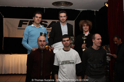Mathieu GESTAS — 18/12/2010 : Remise des Prix du Championnat du Sud 2010 (photos SUZANNE Thomas) 2010 — karting
