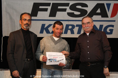 Jean-Claude SANCHEZ, Nicolas ZERVOS — 18/12/2010 : Remise des Prix du Championnat du Sud 2010 (photos SUZANNE Thomas) 2010 — karting