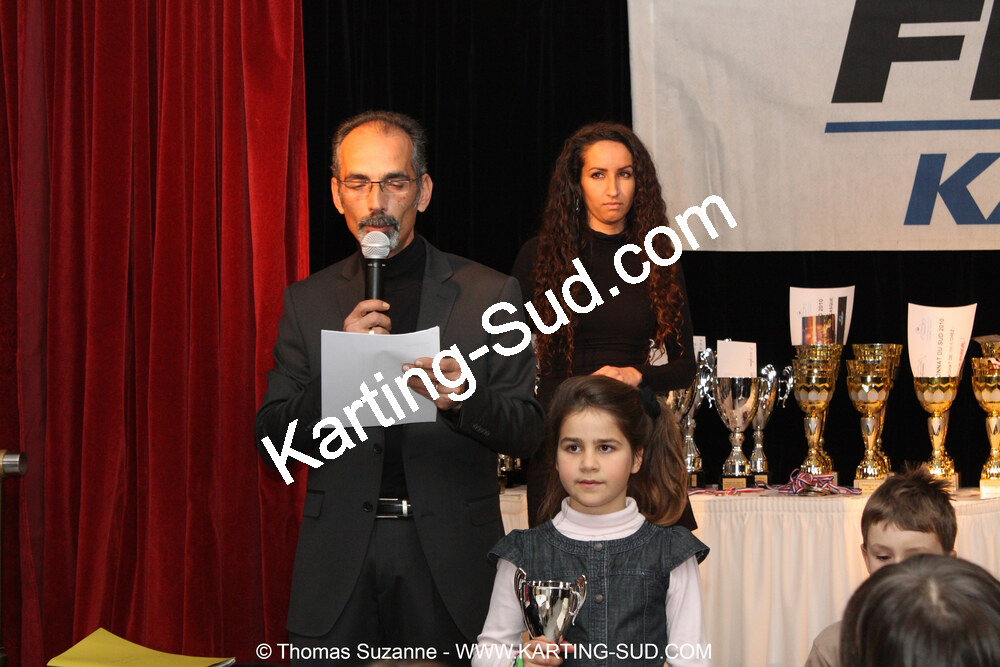 Nicolas ZERVOS — 18/12/2010 : Remise des Prix du Championnat du Sud 2010 (photos SUZANNE Thomas) 2010 — karting