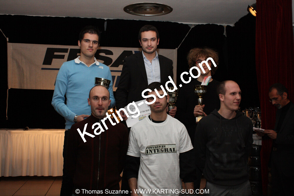 Mathieu GESTAS, Pierre ECHE — 18/12/2010 : Remise des Prix du Championnat du Sud 2010 (photos SUZANNE Thomas) 2010 — karting
