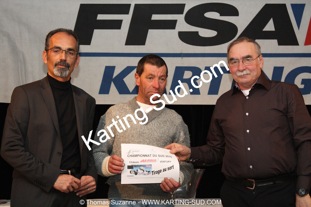 Jean-Claude SANCHEZ, Nicolas ZERVOS — 18/12/2010 : Remise des Prix du Championnat du Sud 2010 (photos SUZANNE Thomas) 2010 — karting