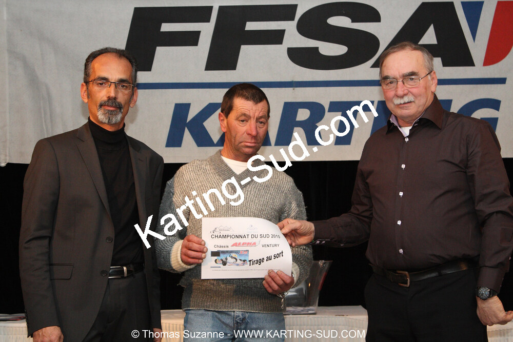 Jean-Claude SANCHEZ, Nicolas ZERVOS — 18/12/2010 : Remise des Prix du Championnat du Sud 2010 (photos SUZANNE Thomas) 2010 — karting