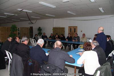 13/02/2011 : Formation des commissaires de piste / Assemblée Générale du KCPOM / Journée Club du KCPOM à Lavelanet (Photos Stéphane Agnus) 2011 — karting