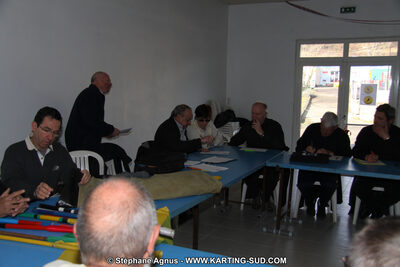 Jean VEYRIES — 13/02/2011 : Formation des commissaires de piste / Assemblée Générale du KCPOM / Journée Club du KCPOM à Lavelanet (Photos Stéphane Agnus) 2011 — karting