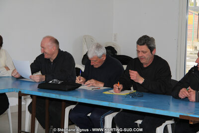 13/02/2011 : Formation des commissaires de piste / Assemblée Générale du KCPOM / Journée Club du KCPOM à Lavelanet (Photos Stéphane Agnus) 2011 — karting