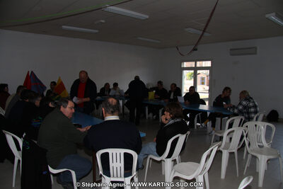 13/02/2011 : Formation des commissaires de piste / Assemblée Générale du KCPOM / Journée Club du KCPOM à Lavelanet (Photos Stéphane Agnus) 2011 — karting