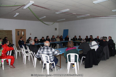 13/02/2011 : Formation des commissaires de piste / Assemblée Générale du KCPOM / Journée Club du KCPOM à Lavelanet (Photos Stéphane Agnus) 2011 — karting