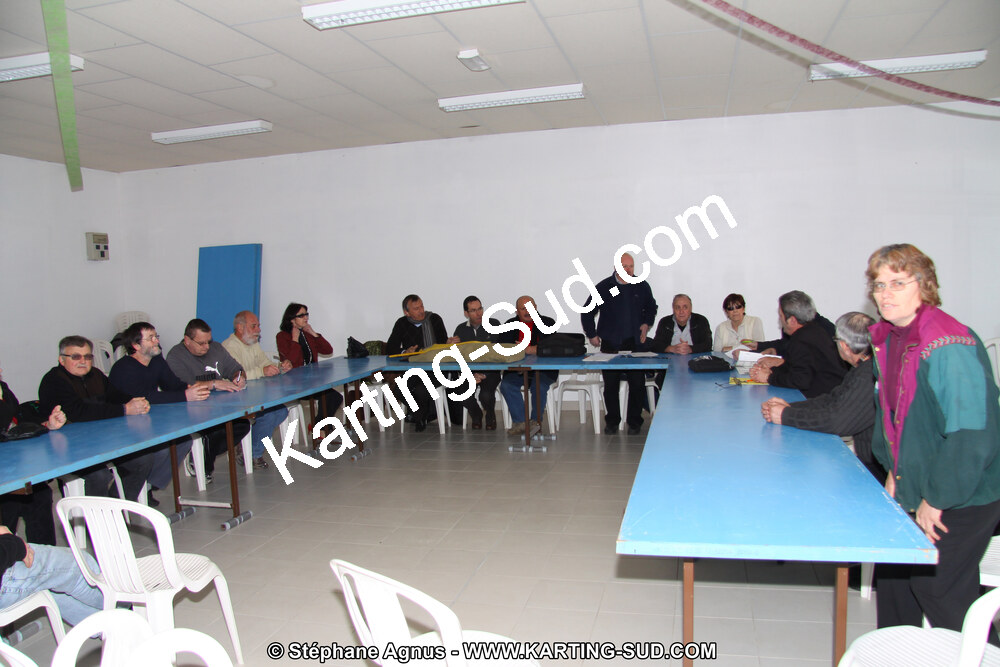 Dédé BRU — 13/02/2011 : Formation des commissaires de piste / Assemblée Générale du KCPOM / Journée Club du KCPOM à Lavelanet (Photos Stéphane Agnus) 2011 — karting