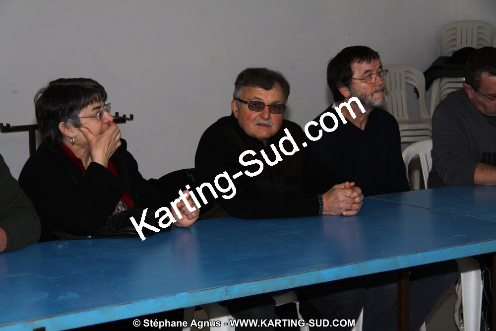 Dédé BRU — 13/02/2011 : Formation des commissaires de piste / Assemblée Générale du KCPOM / Journée Club du KCPOM à Lavelanet (Photos Stéphane Agnus) 2011 — karting
