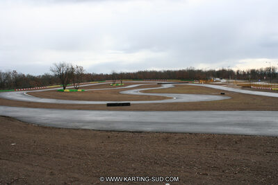 15/02/2011 : Photos du circuit de Cahors (travaux en cours) 2011 — karting