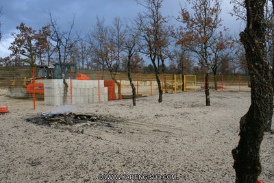 15/02/2011 : Photos du circuit de Cahors (travaux en cours) 2011 — karting