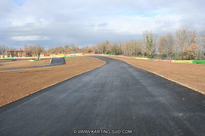 15/02/2011 : Photos du circuit de Cahors (travaux en cours) 2011 — karting