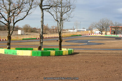15/02/2011 : Photos du circuit de Cahors (travaux en cours) 2011 — karting