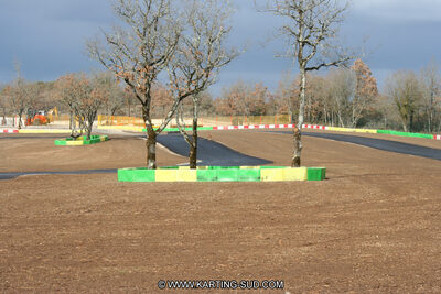 15/02/2011 : Photos du circuit de Cahors (travaux en cours) 2011 — karting