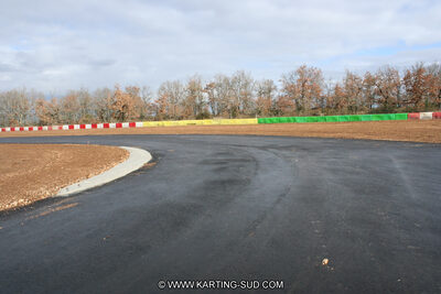 15/02/2011 : Photos du circuit de Cahors (travaux en cours) 2011 — karting