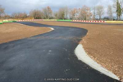 15/02/2011 : Photos du circuit de Cahors (travaux en cours) 2011 — karting