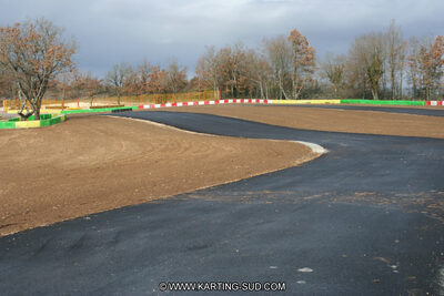 15/02/2011 : Photos du circuit de Cahors (travaux en cours) 2011 — karting