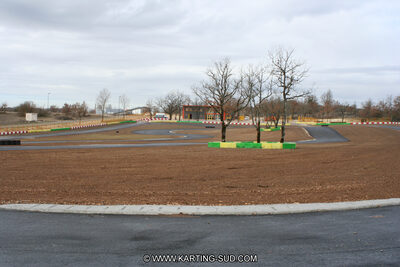 15/02/2011 : Photos du circuit de Cahors (travaux en cours) 2011 — karting