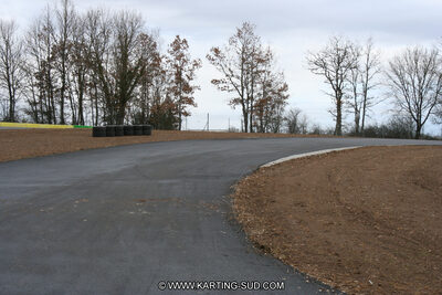 15/02/2011 : Photos du circuit de Cahors (travaux en cours) 2011 — karting