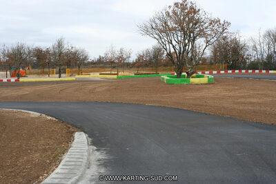 15/02/2011 : Photos du circuit de Cahors (travaux en cours) 2011 — karting