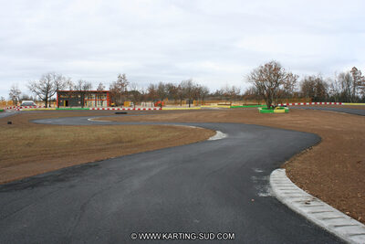 15/02/2011 : Photos du circuit de Cahors (travaux en cours) 2011 — karting