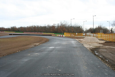 15/02/2011 : Photos du circuit de Cahors (travaux en cours) 2011 — karting
