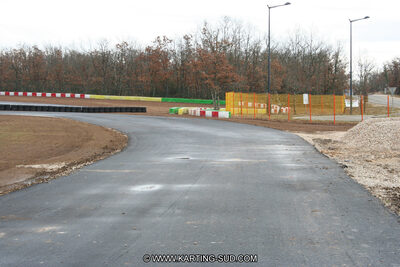 15/02/2011 : Photos du circuit de Cahors (travaux en cours) 2011 — karting