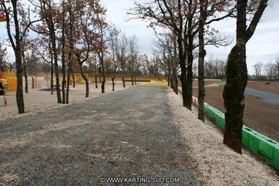 15/02/2011 : Photos du circuit de Cahors (travaux en cours) 2011 — karting