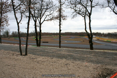 15/02/2011 : Photos du circuit de Cahors (travaux en cours) 2011 — karting