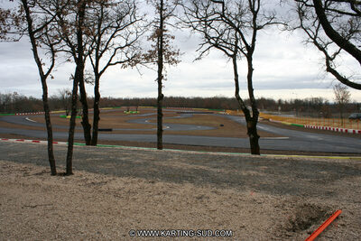 15/02/2011 : Photos du circuit de Cahors (travaux en cours) 2011 — karting
