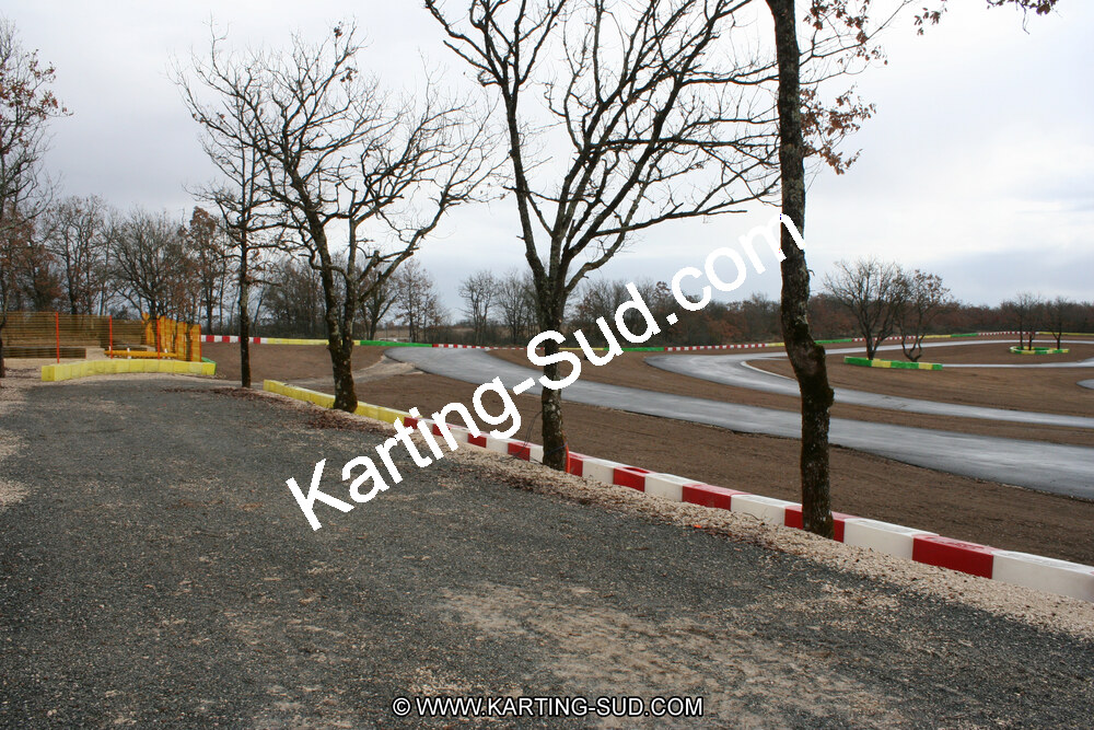 15/02/2011 : Photos du circuit de Cahors (travaux en cours) 2011 — karting