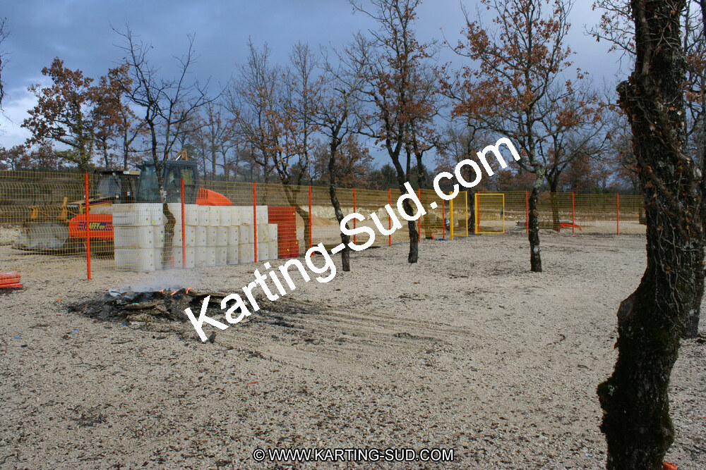 15/02/2011 : Photos du circuit de Cahors (travaux en cours) 2011 — karting