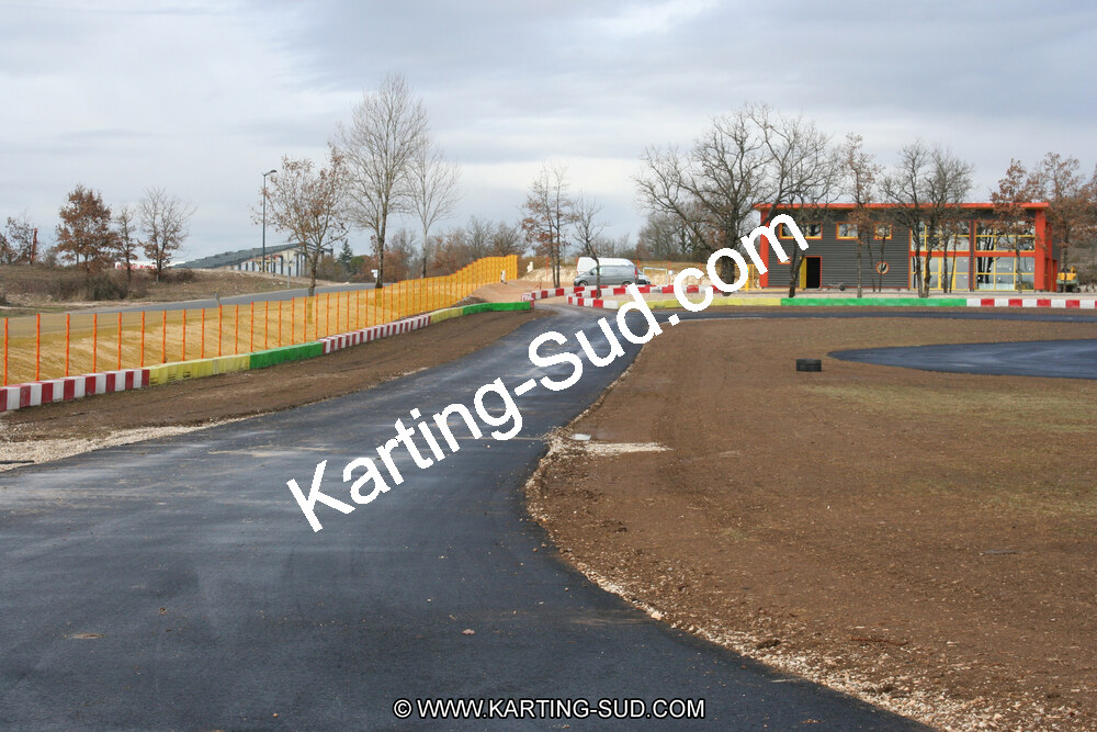 15/02/2011 : Photos du circuit de Cahors (travaux en cours) 2011 — karting
