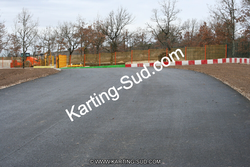 15/02/2011 : Photos du circuit de Cahors (travaux en cours) 2011 — karting