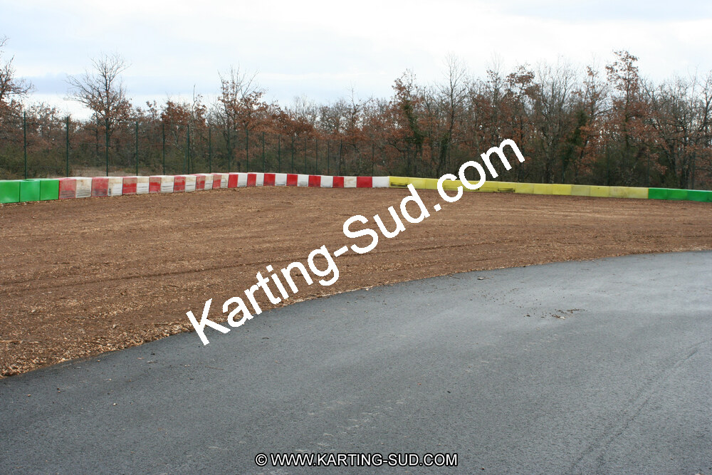 15/02/2011 : Photos du circuit de Cahors (travaux en cours) 2011 — karting