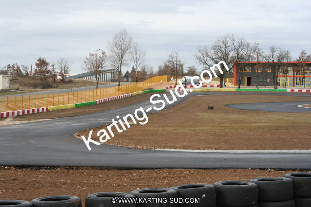 15/02/2011 : Photos du circuit de Cahors (travaux en cours) 2011 — karting