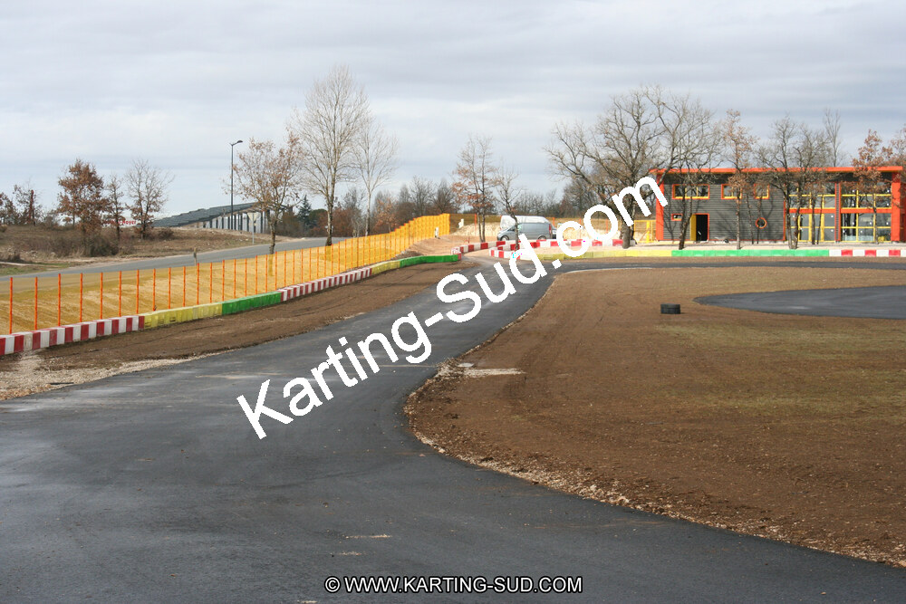 15/02/2011 : Photos du circuit de Cahors (travaux en cours) 2011 — karting