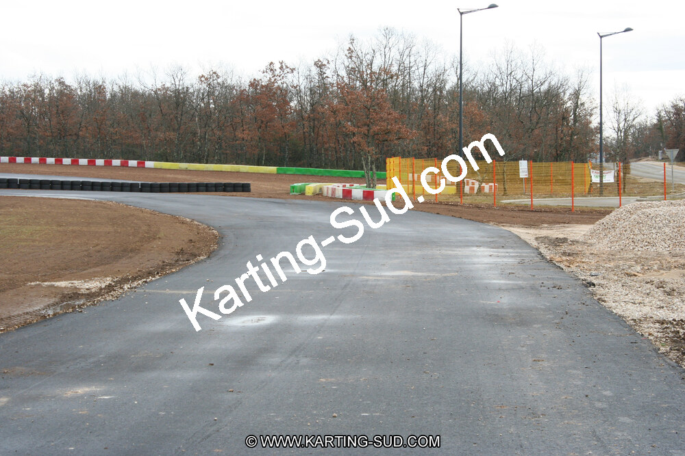 15/02/2011 : Photos du circuit de Cahors (travaux en cours) 2011 — karting