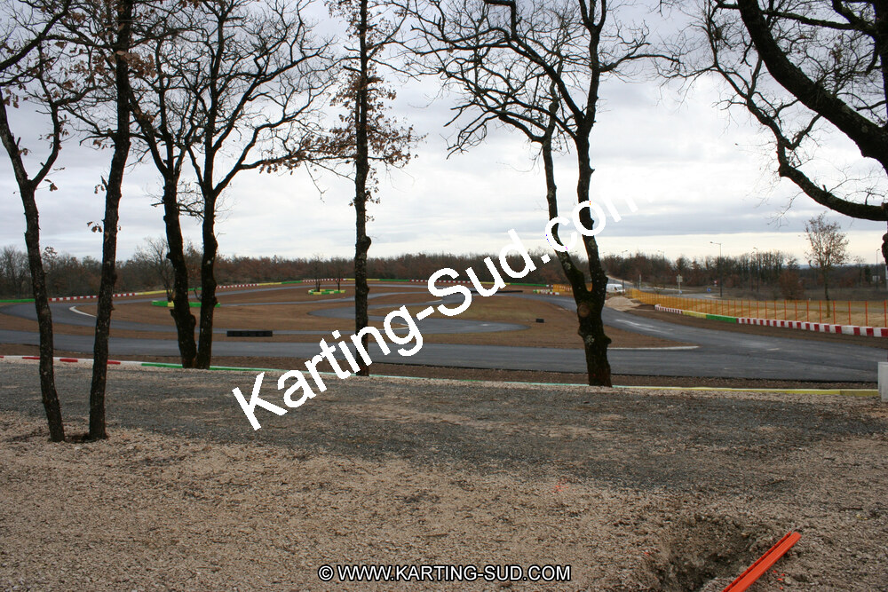 15/02/2011 : Photos du circuit de Cahors (travaux en cours) 2011 — karting