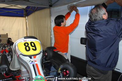27/02/2011 : 1ère manche du Trophée Vincent Sanchez à Lavelanet (Photos Antoine Camblor) 2011 — karting