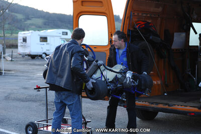 27/02/2011 : 1ère manche du Trophée Vincent Sanchez à Lavelanet (Photos Antoine Camblor) 2011 — karting